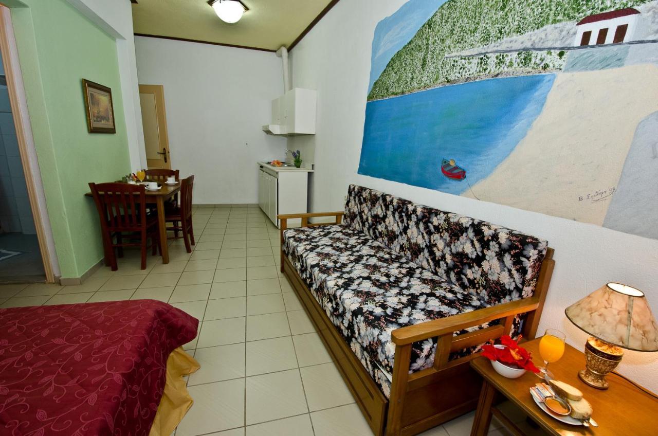 Zaneta Hotel & Apartments Нео Кліма Екстер'єр фото